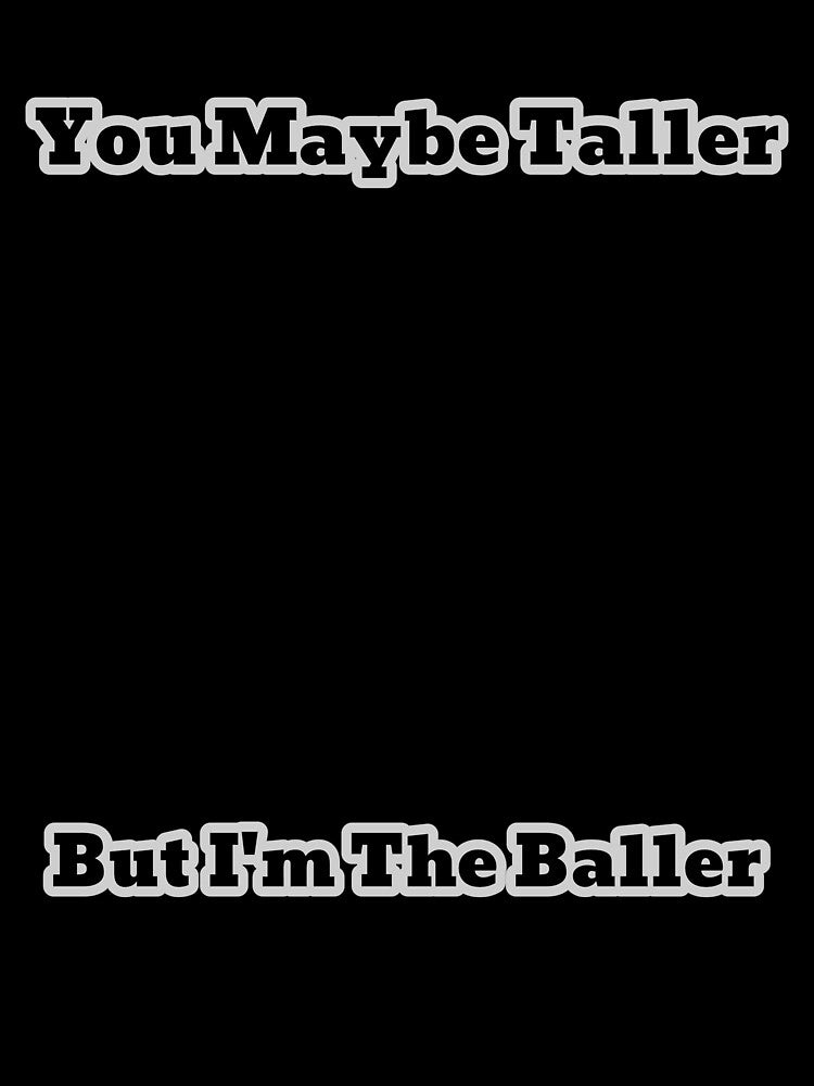 You Maybe Taller But I’m the Baller Soccer Women’s Girls Football Boot Cleat by WhackingTax