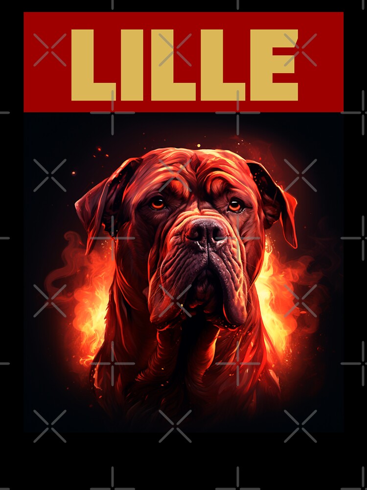Lille Mastiff Dog Gold by VRedBaller