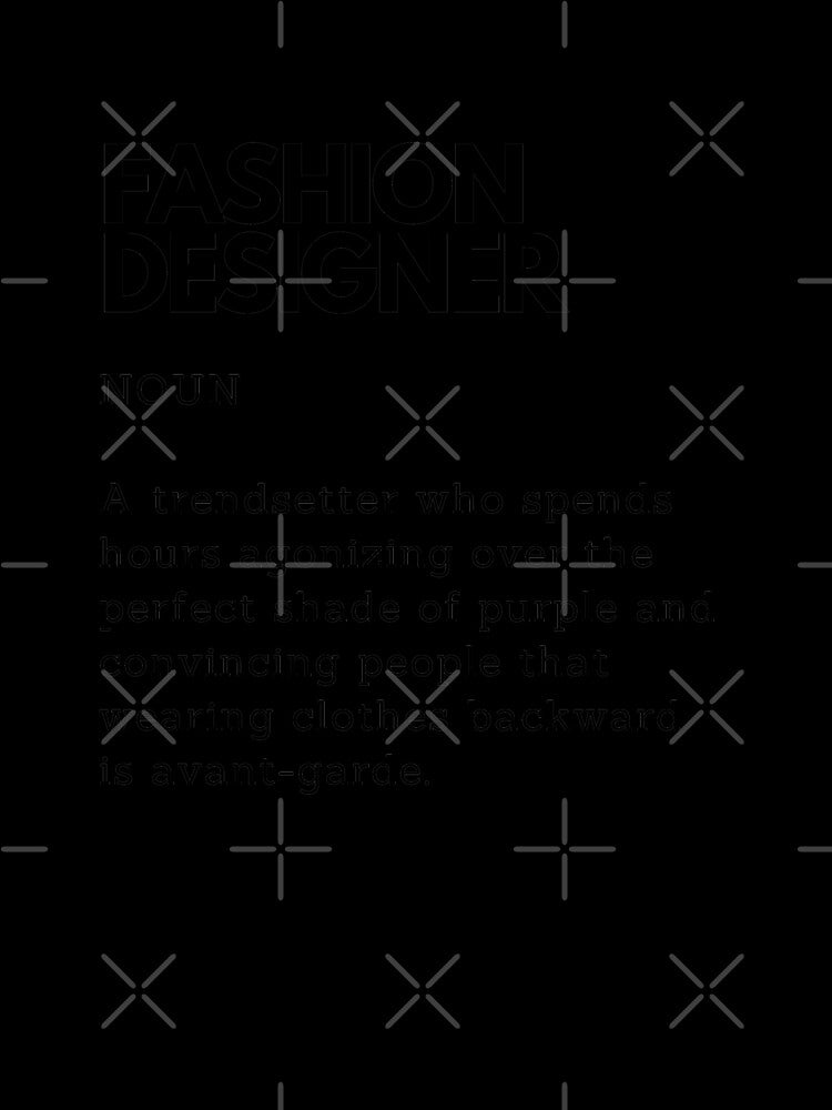 Fashion Designer Definition | Funny Gift for Fashion Designer by PakoArtStudio