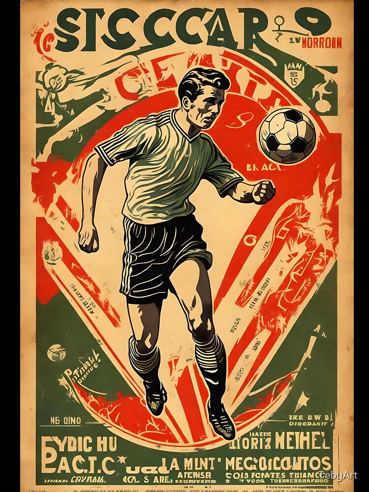 Vintage Football by TebyArt