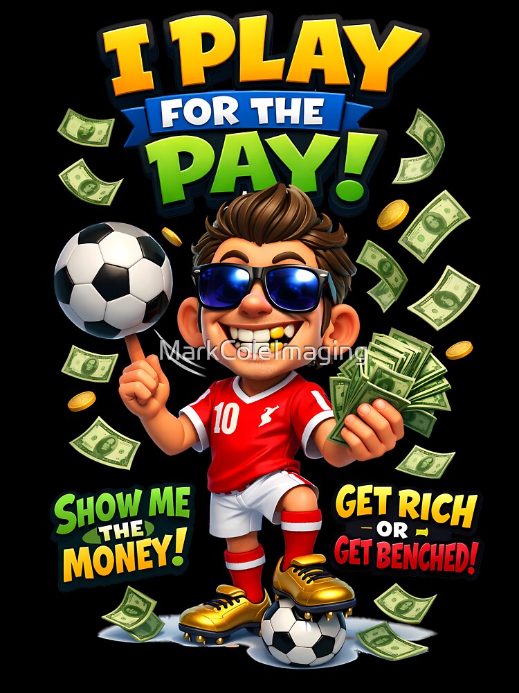 Football Funny but True by MarkColeImaging