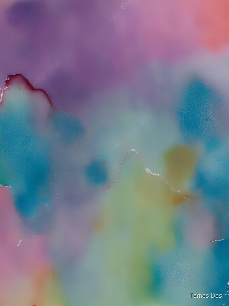 Stunning Minimalist Patterns with Watercolor Brush Strokes by Tamas Das