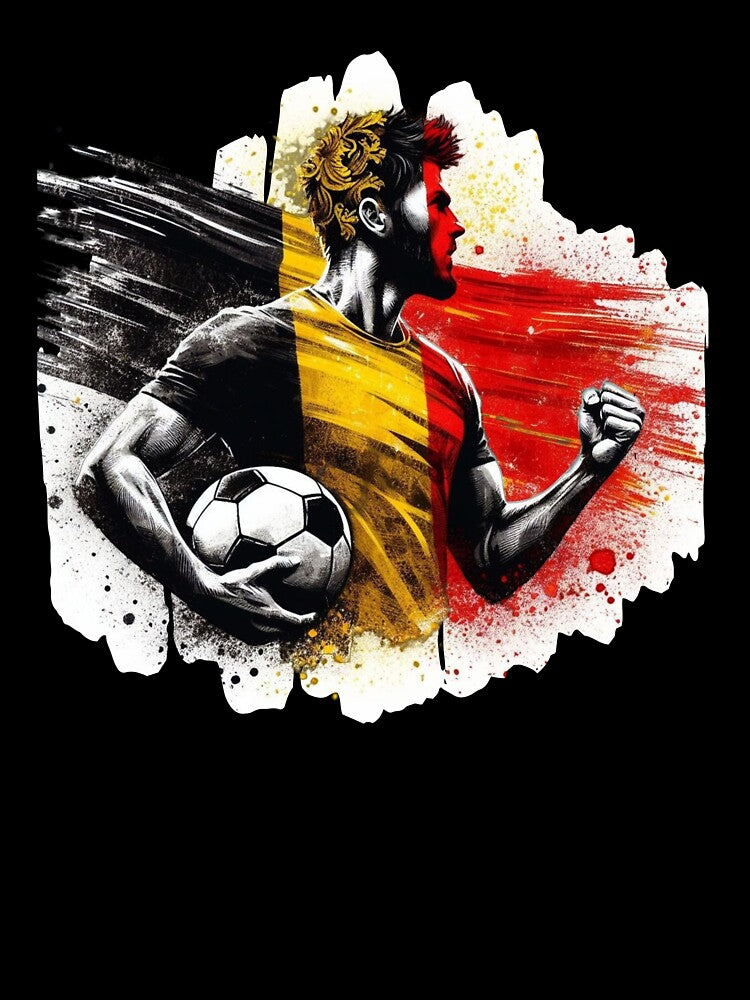 Belgian Football Fan by HeadTurningArt