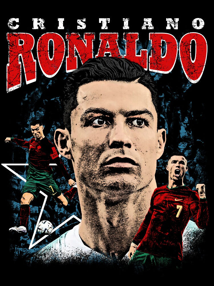 Cristiano Ronaldo CR7 Iconic T-Shirt by Qivex-po