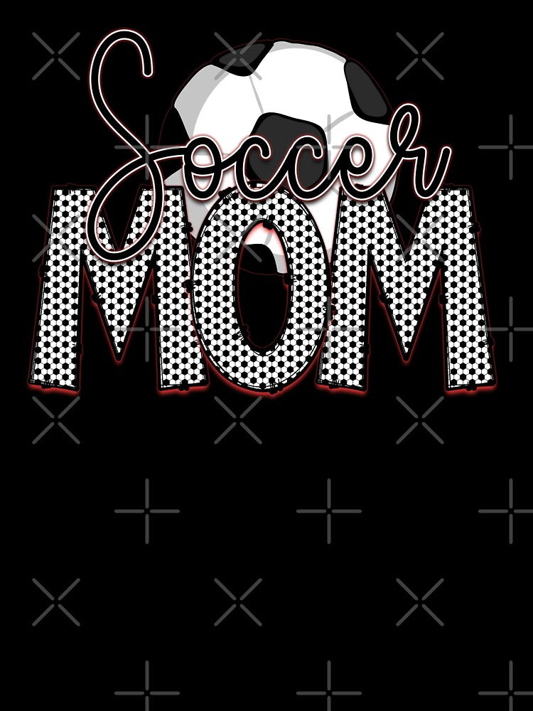 Soccer Mom Leopard Print - Retro Gameday Aesthetic by Krasnovaovaova