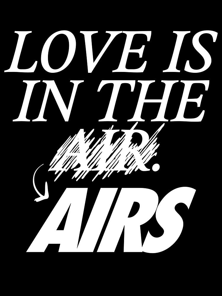 LOVE IS IN THE AIR(S) – Sneaker-Inspired Graphic by Krøpe