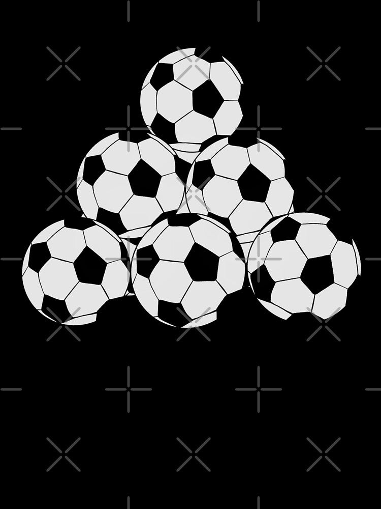 A bunch of soccer balls by shopdiego