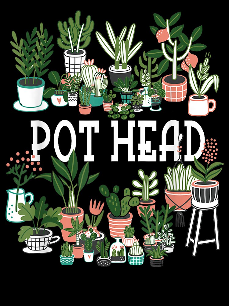 Plant Lover and Gardener: Pot Head Succulent Short Sleeve T-Shirt by animal-x1