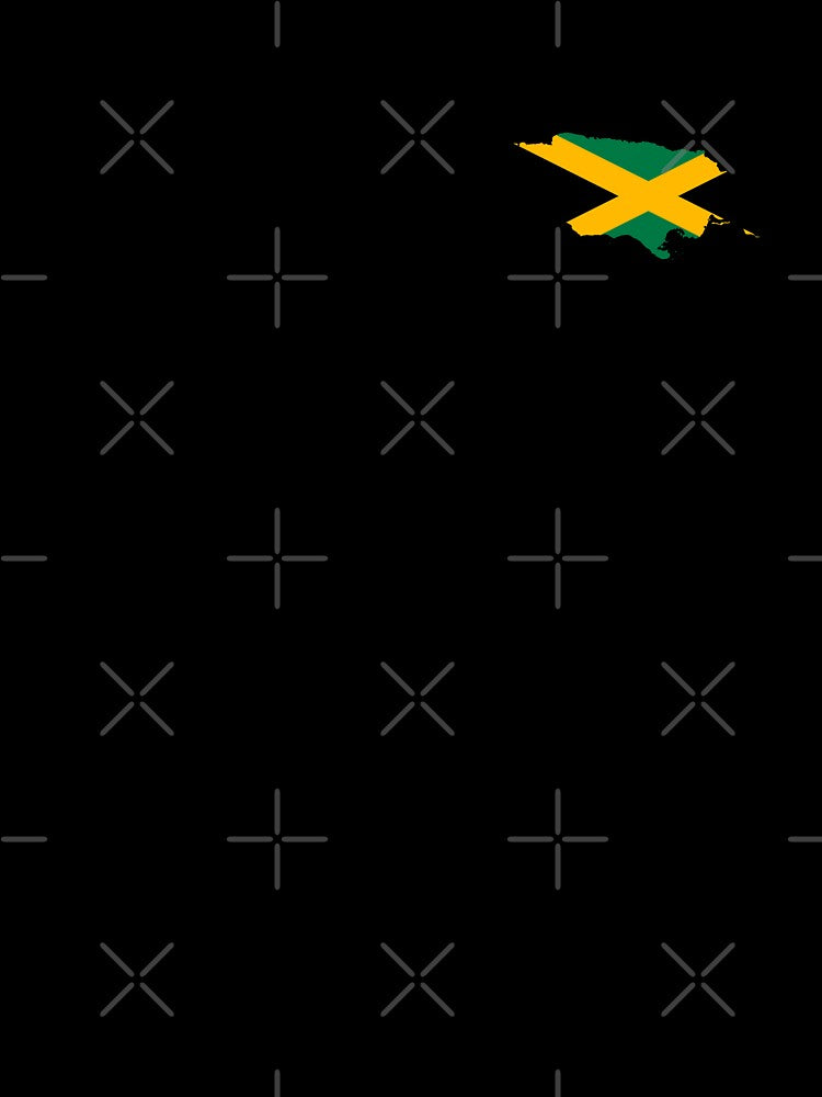 Flag Map of Jamaica by DreamBrushy