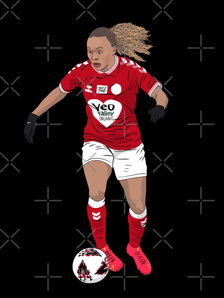 Ebony Salmon Bristol City Womens Football by Hevding