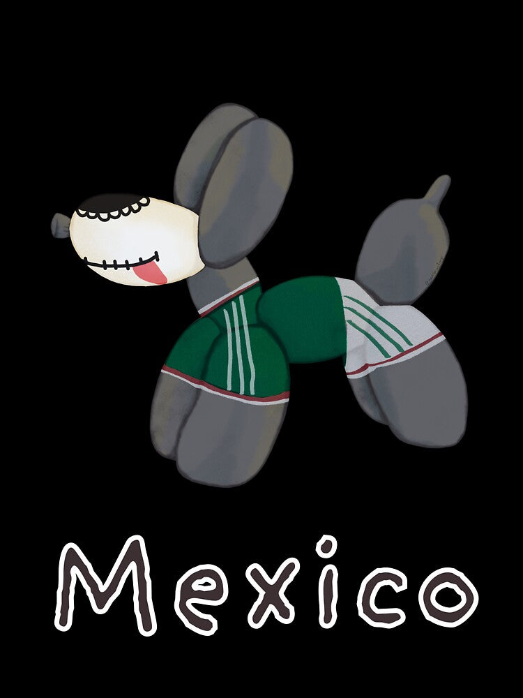 Mexico Balloon Dog — World Cup 2026 by Reverber.arting