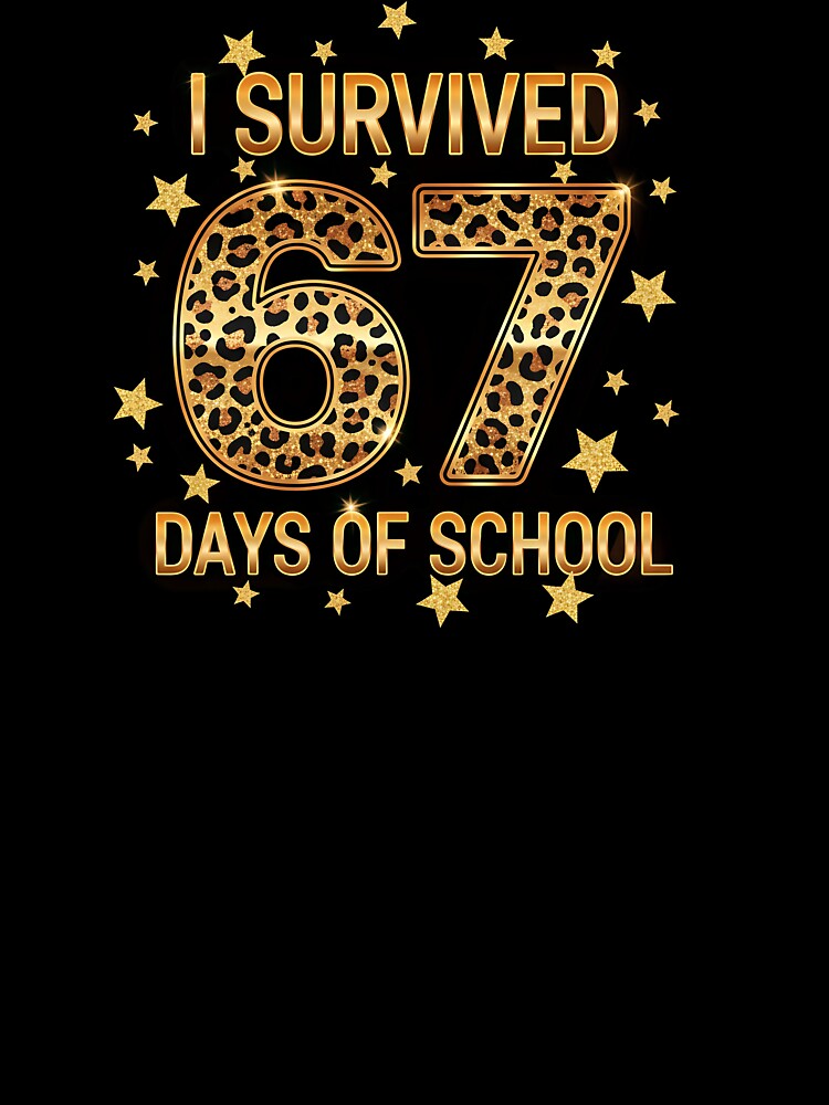I Survived 67 Days Of School Funny 67 Teachers Students Meme by diyoor