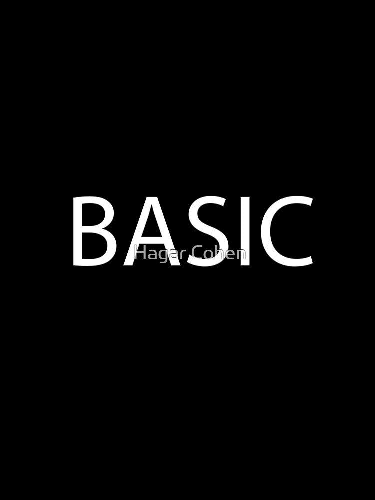 BASIC by Hagar Cohen