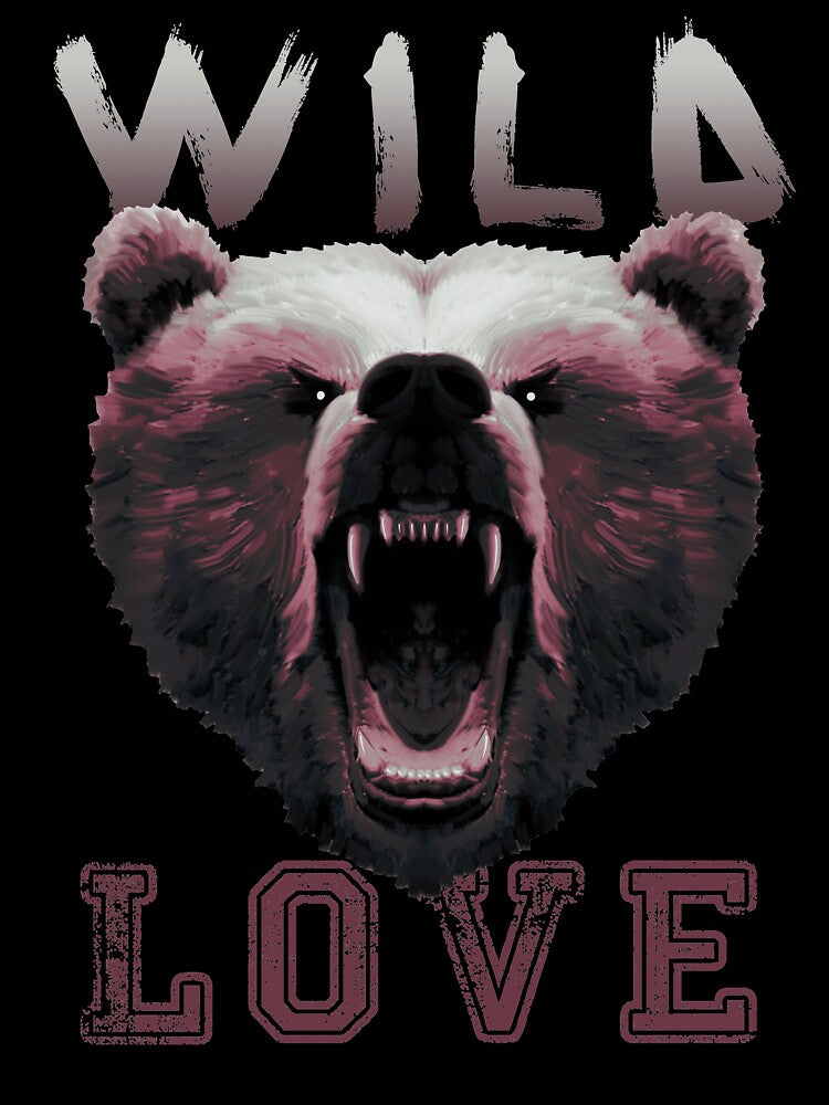 wild love (roaring bear) by hayrpictures