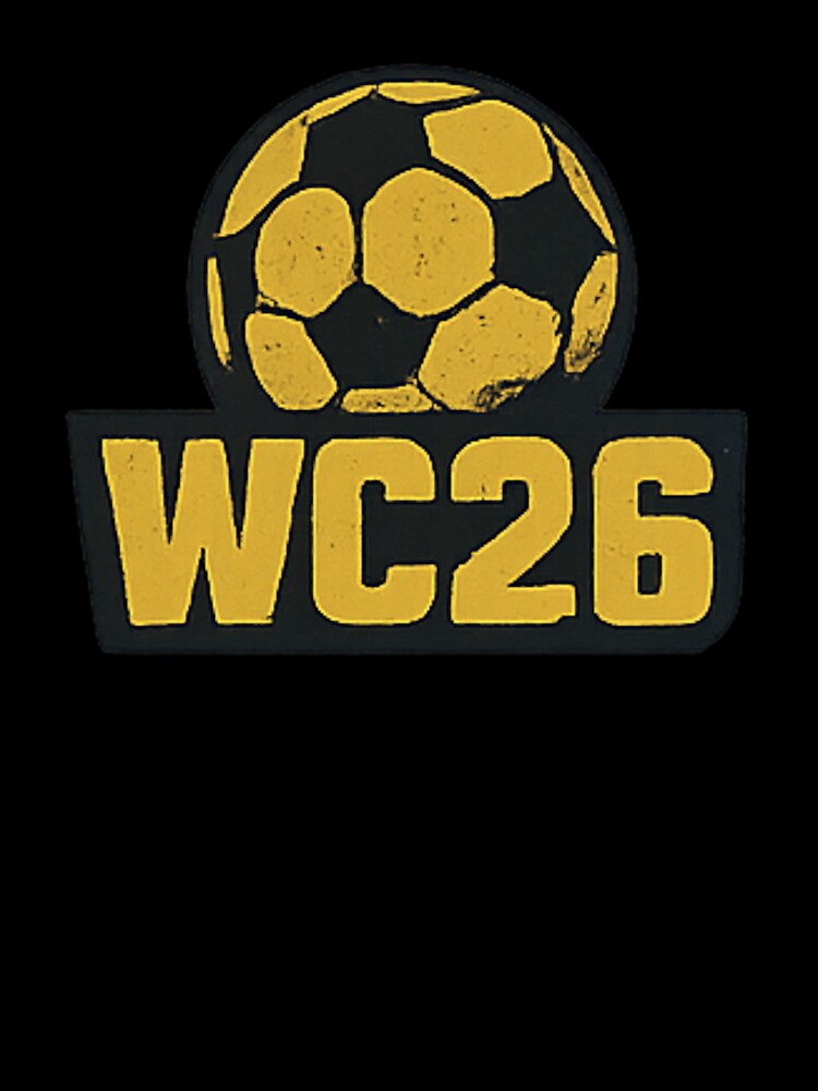 WC26 Soccer Ball Vintage Football Fan Design by NeO² Studio