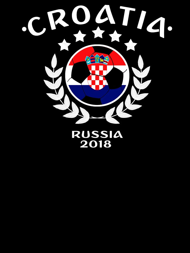 Croatia Soccer Team Russia 2018 Football fan by edinson753