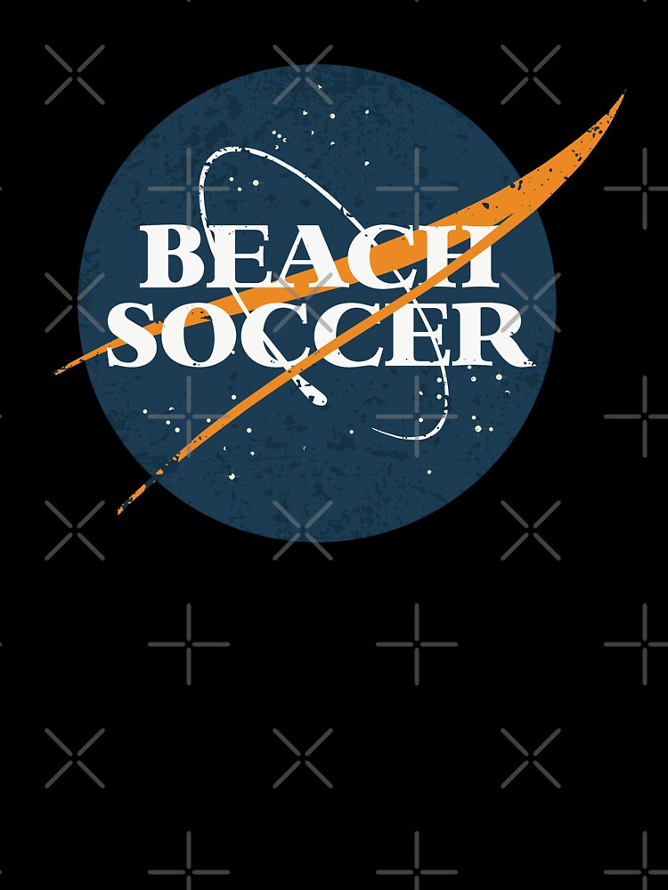 Beach Soccer Space Vintage by orlumbuspirate