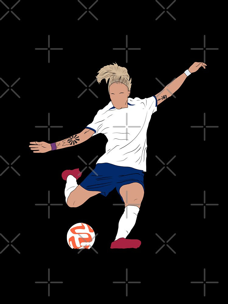 Rachel Daly England Women's Football Minimalist by Hevding