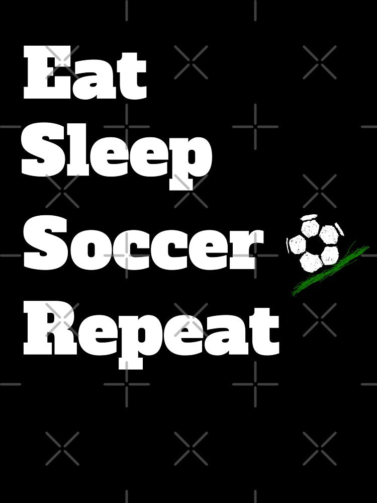 Soccer, Eat Sleep Soccer Repeat by marosharaf