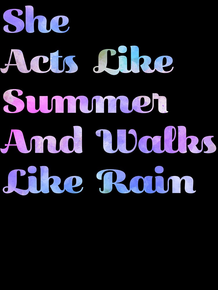 Drops of Jupiter Lyrics by baileyvannatta