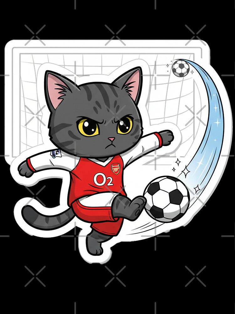 Thierry Henry Cat - Arsenal Football Club by ArsyArt