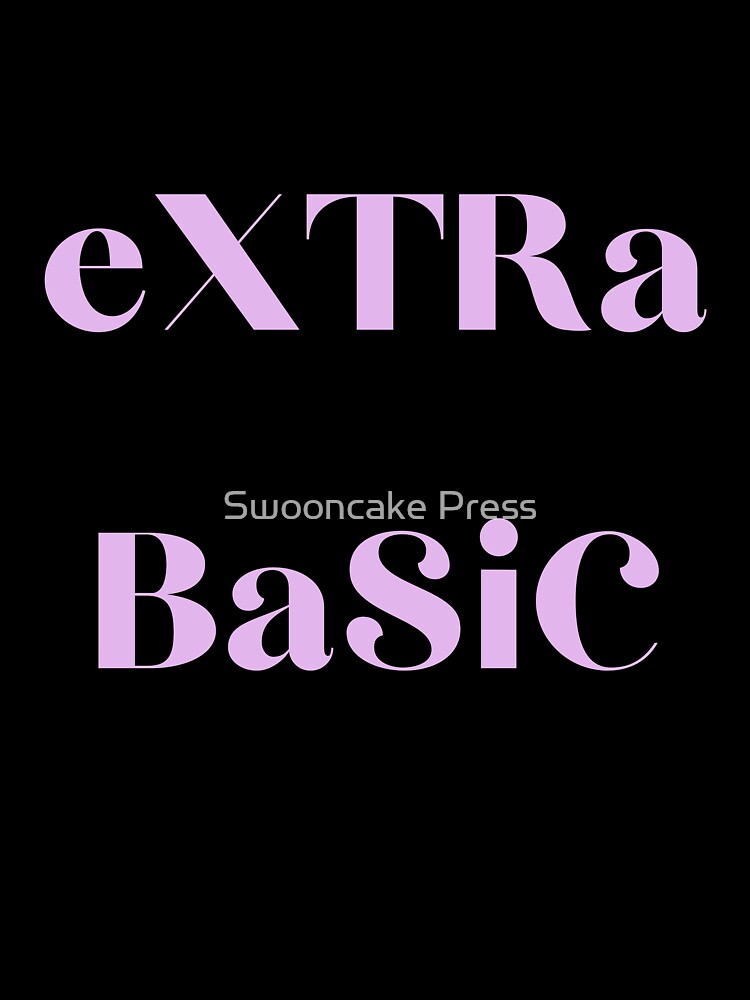 EXTRA BASIC by Swooncake Press