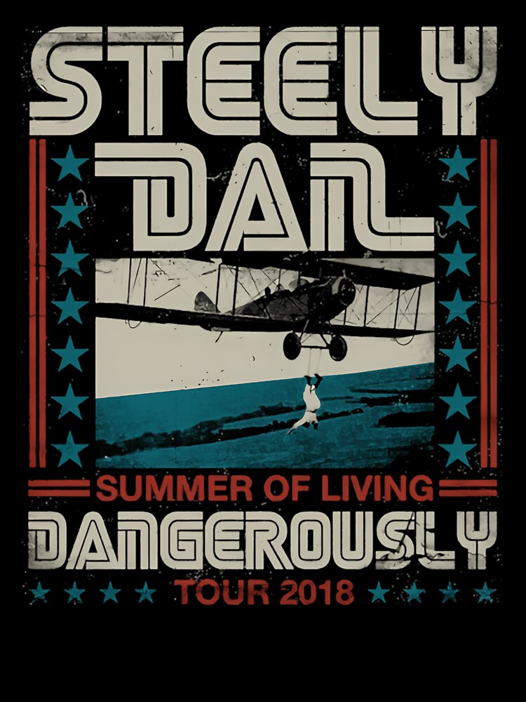 Rock Band Do It Again Steely Masket Steely Galaxi Steely Stuffed Steely Youtubes Steely Longsleeve Steely Shoping Steely Trending Steely Summer Of Living Dangerously Tour 2018 by SHARK design