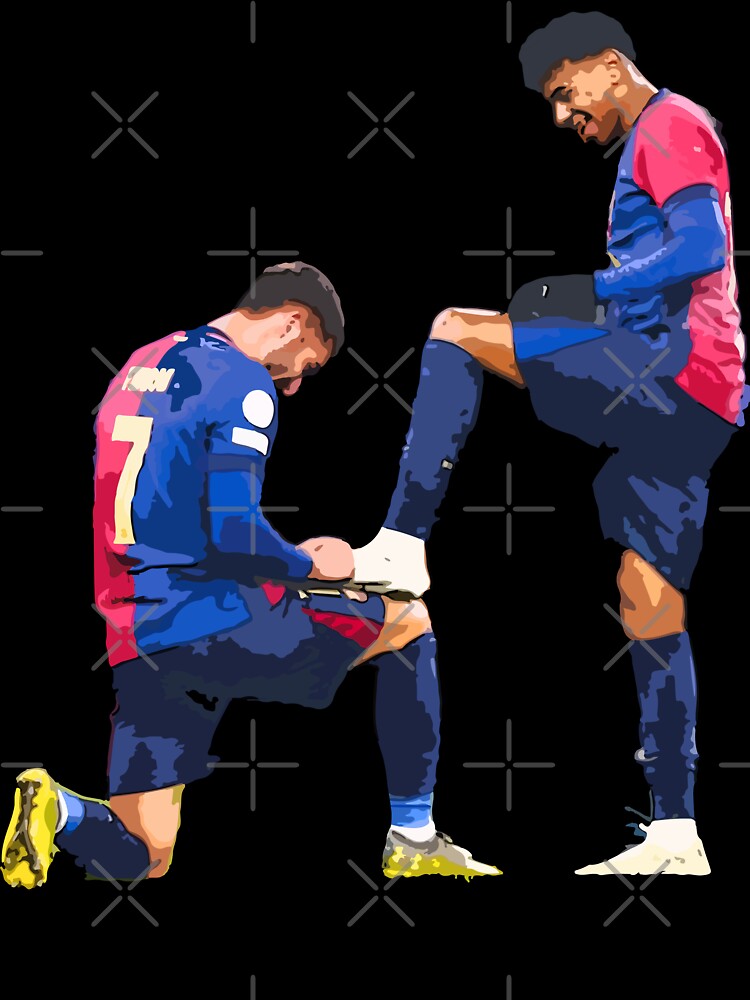 Ferran & Lamine Yamal goal celebration by raffrasta