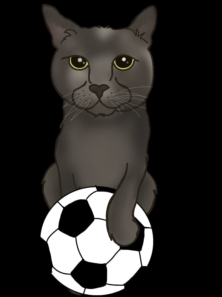 Soccer cat by Solid Gould  Designs