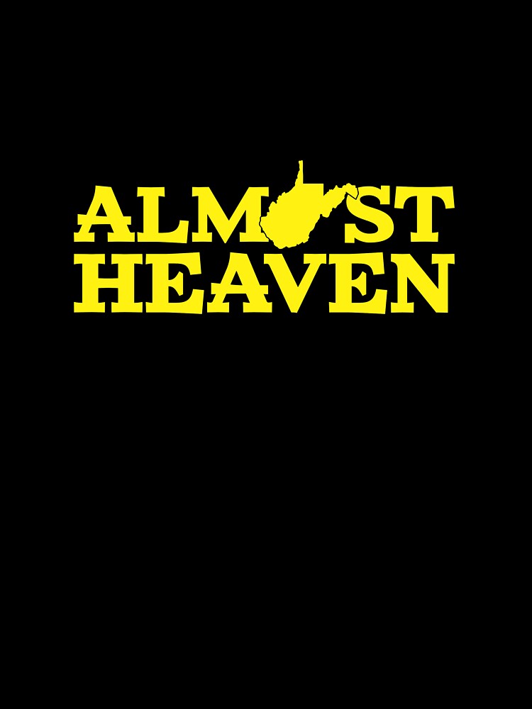 Almost Heaven WV Crew Neck Blue and Gold by LegOlenve