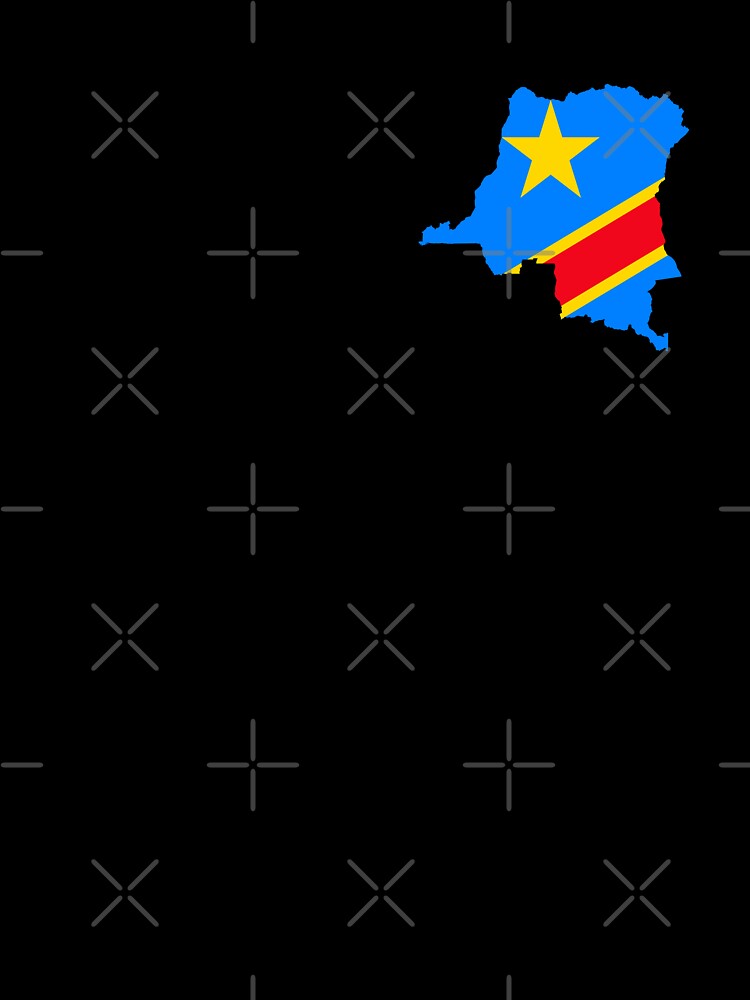 Flag map of the Congo by DreamBrushy