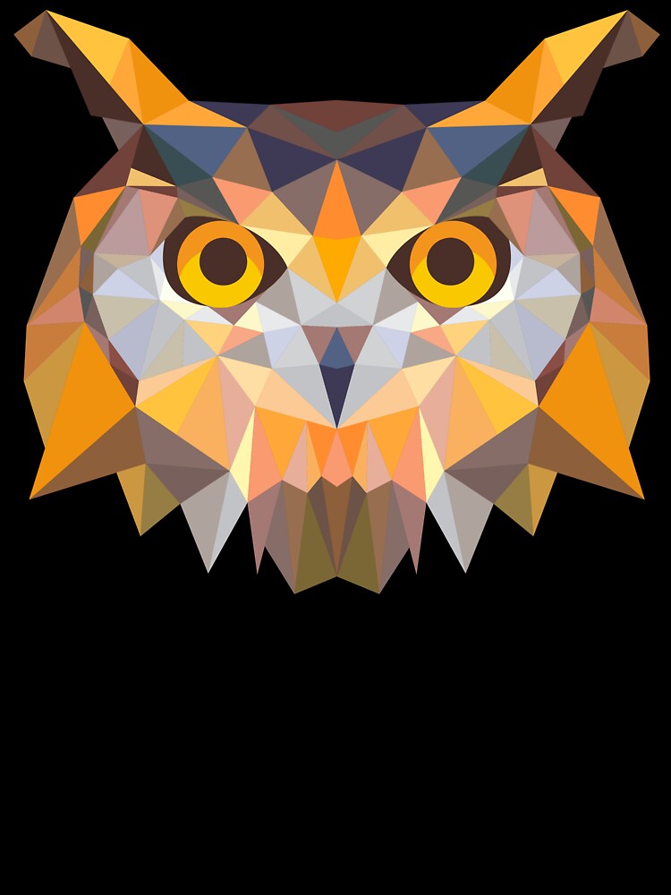 Owl Head Triangle by Fairyjam
