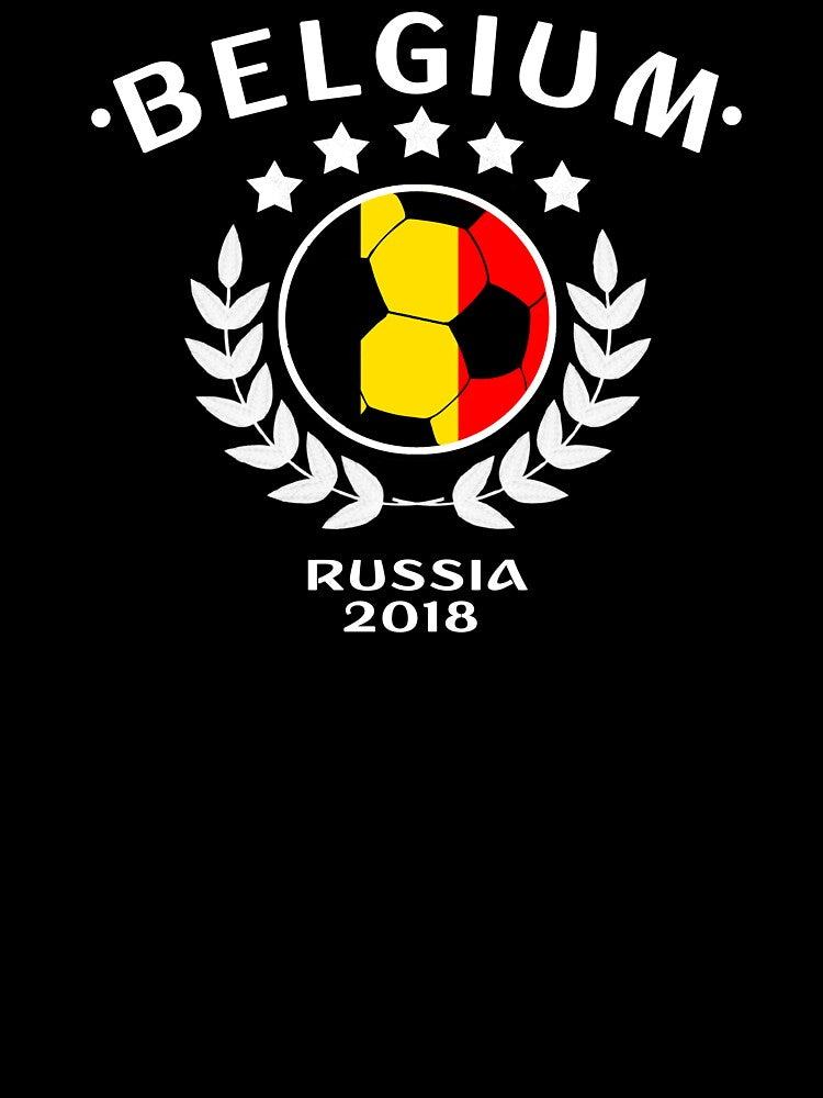 Belgium Belgian Soccer Team 2018 T Shirt Football fan by edinson753