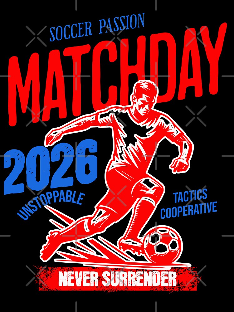 Soccer Matchday by freshwear design