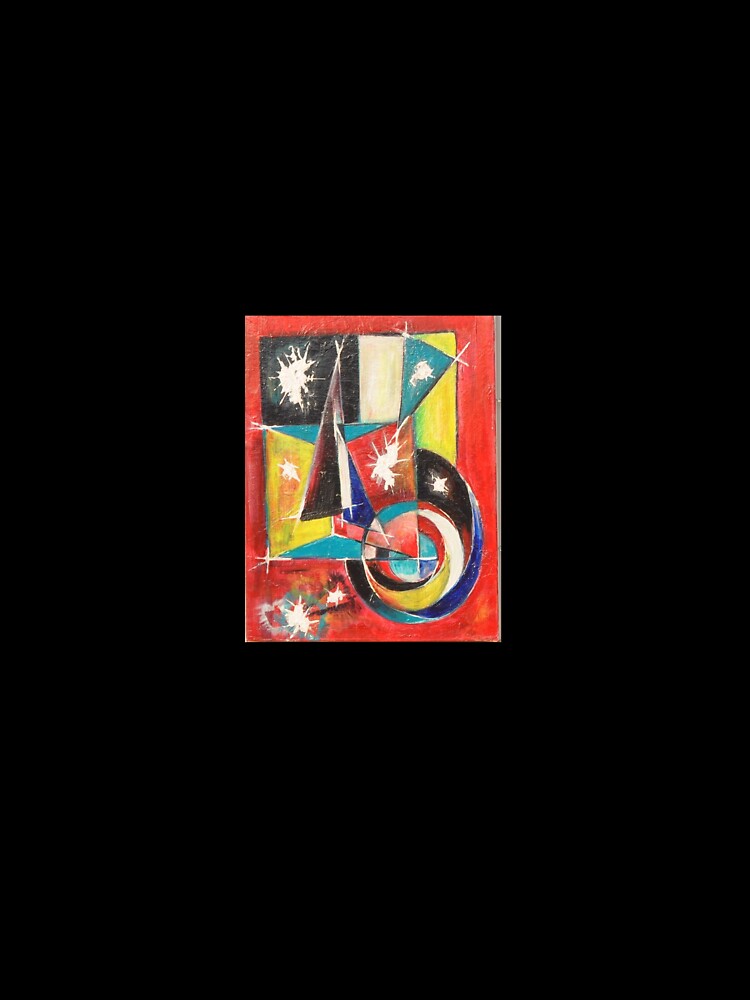 Basic of abstract, Energy, s, acrylic, 56Hx18L, SKU 1045 by Romeo Dobrota