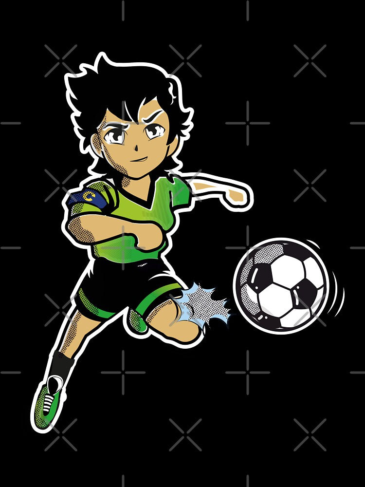 soccer girl by grafikestelle