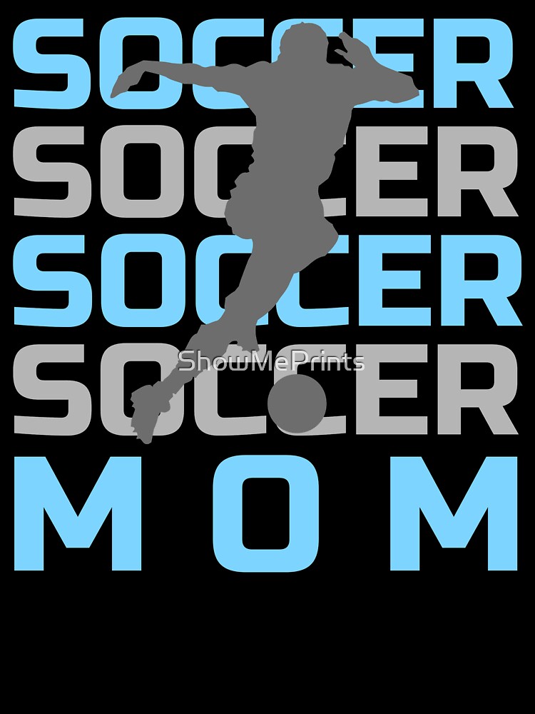 Soccer Mom with Soccer Player Silhouette by ShowMePrints