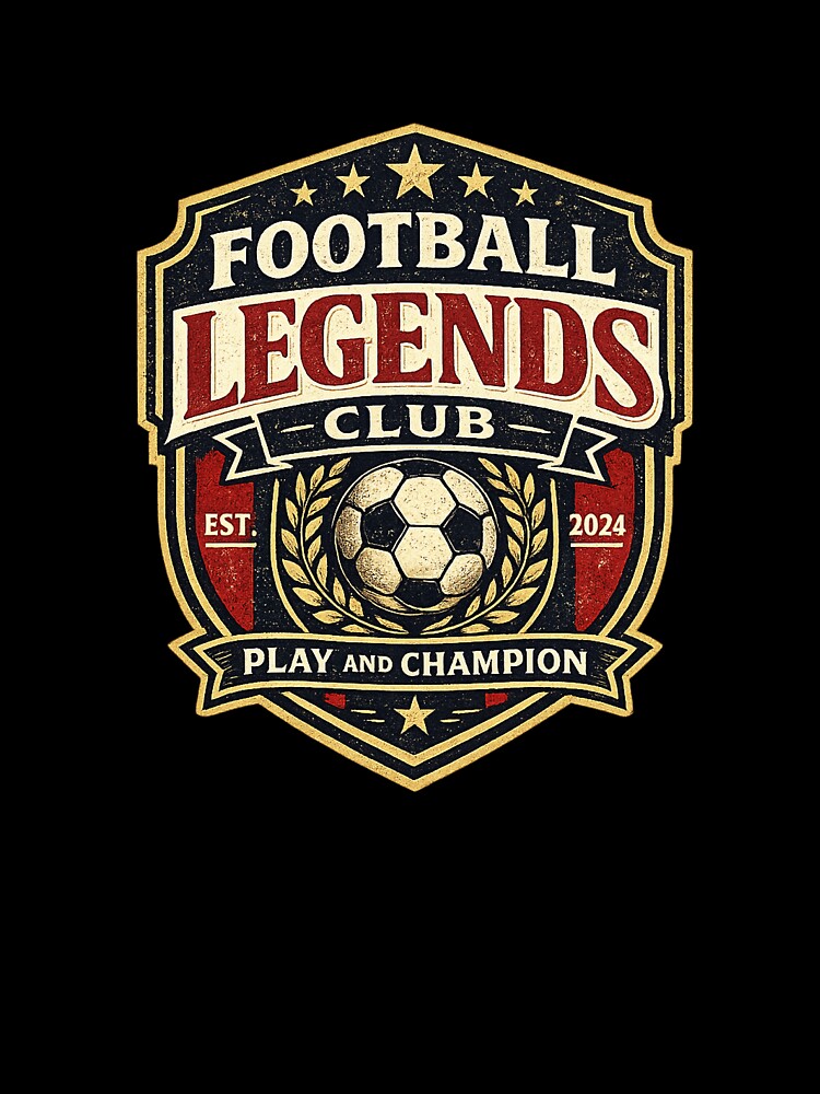 Football Legends Club Vintage by ubeyeart