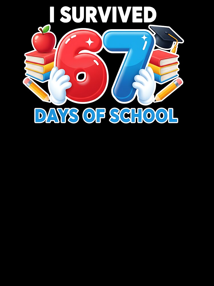 I Survived 67 Days Of School For Proud Students Back To by diyoor
