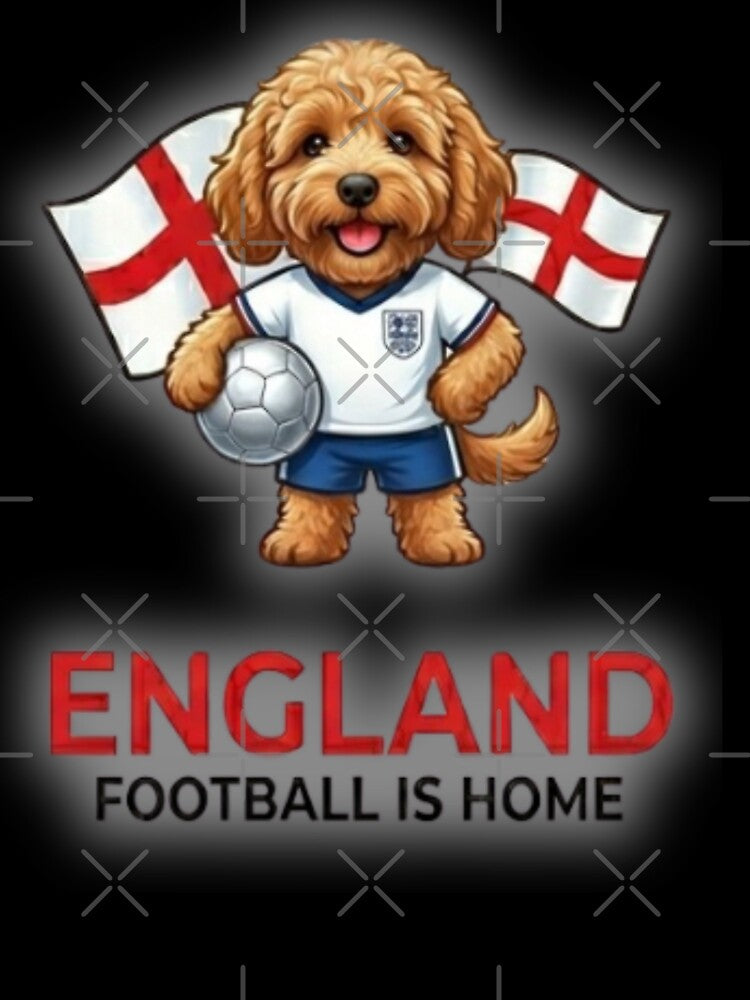England Cockapoo Football is Home by RNTStudio