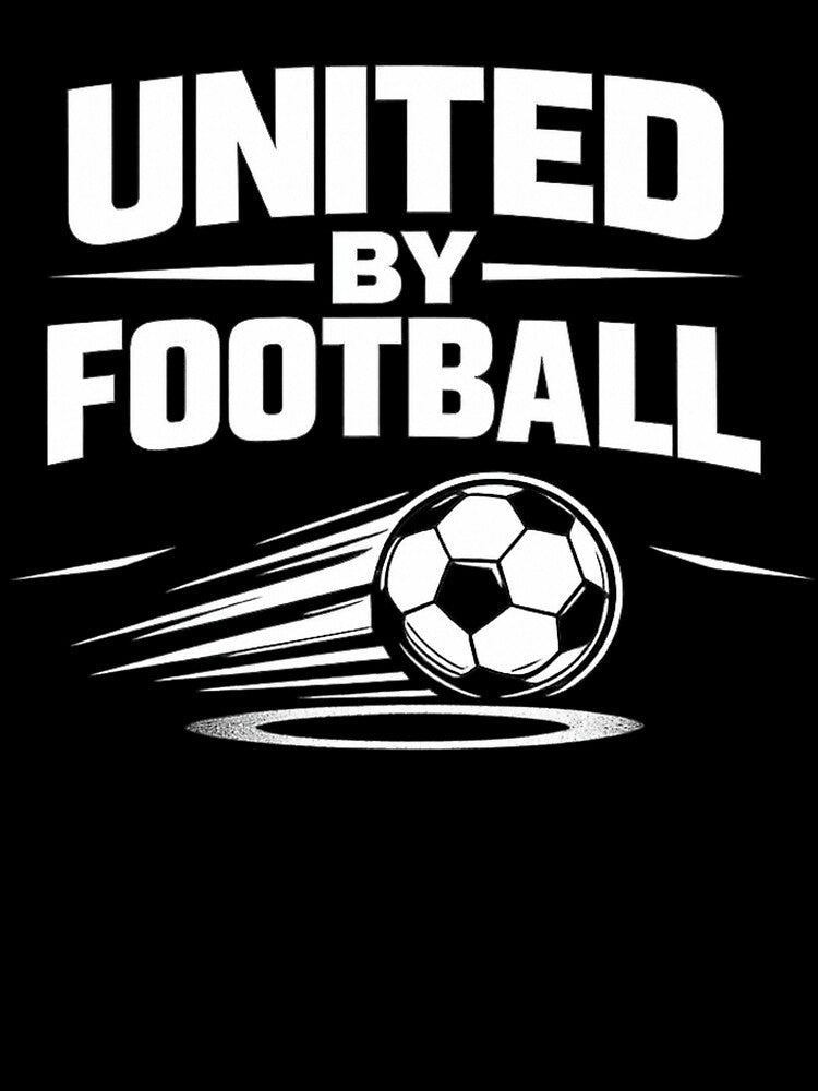 United By Football Fan T-Shirt by Black Signal
