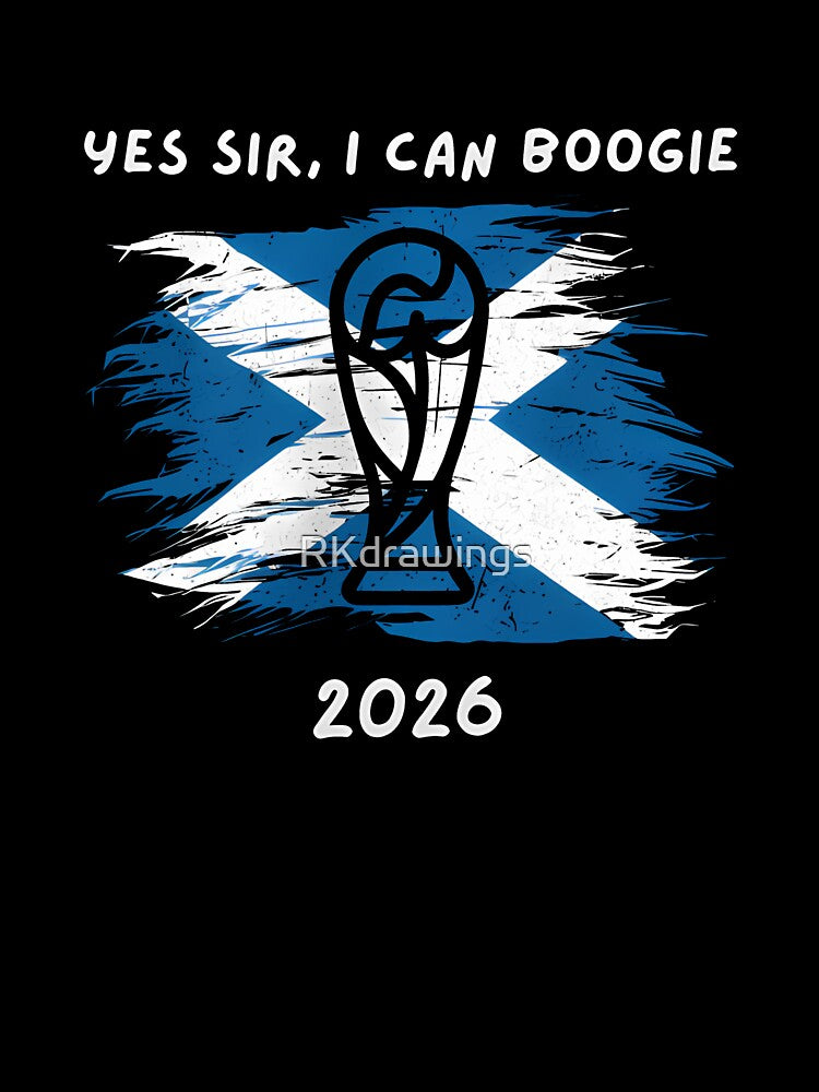 Yes sir, I can Boogie – Tartan Army Returns T-Shirt_84161053 by RKdrawings