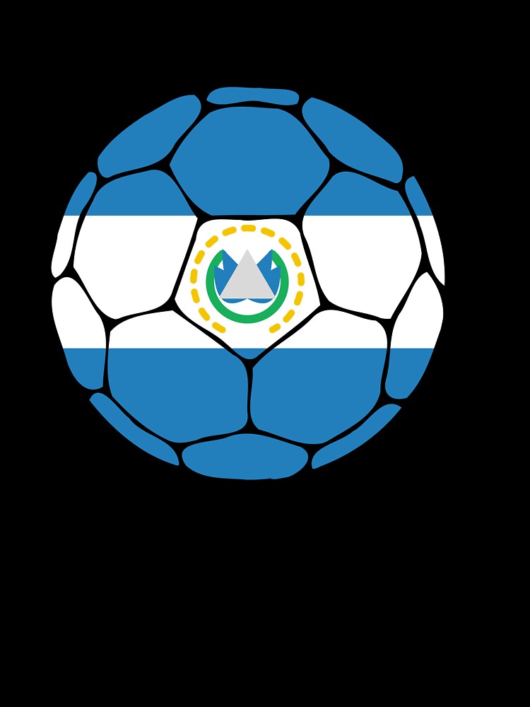 El Salvador Soccer Ball by ehgraphics15
