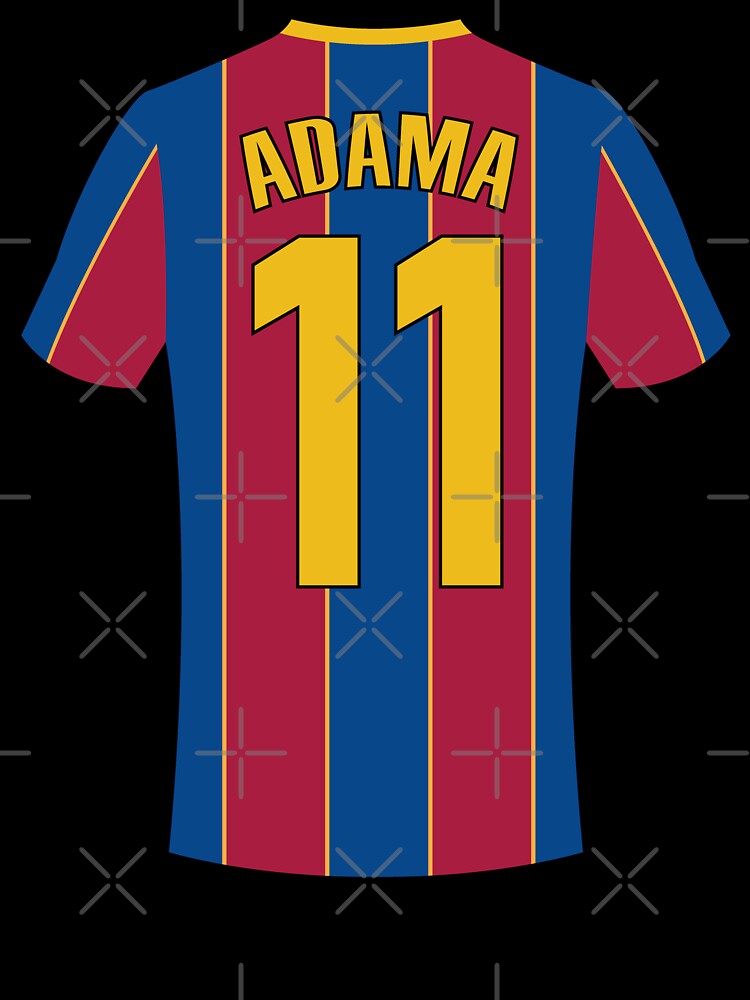 Adama Traore barcelona football jersey number 11 by Justtrendytees