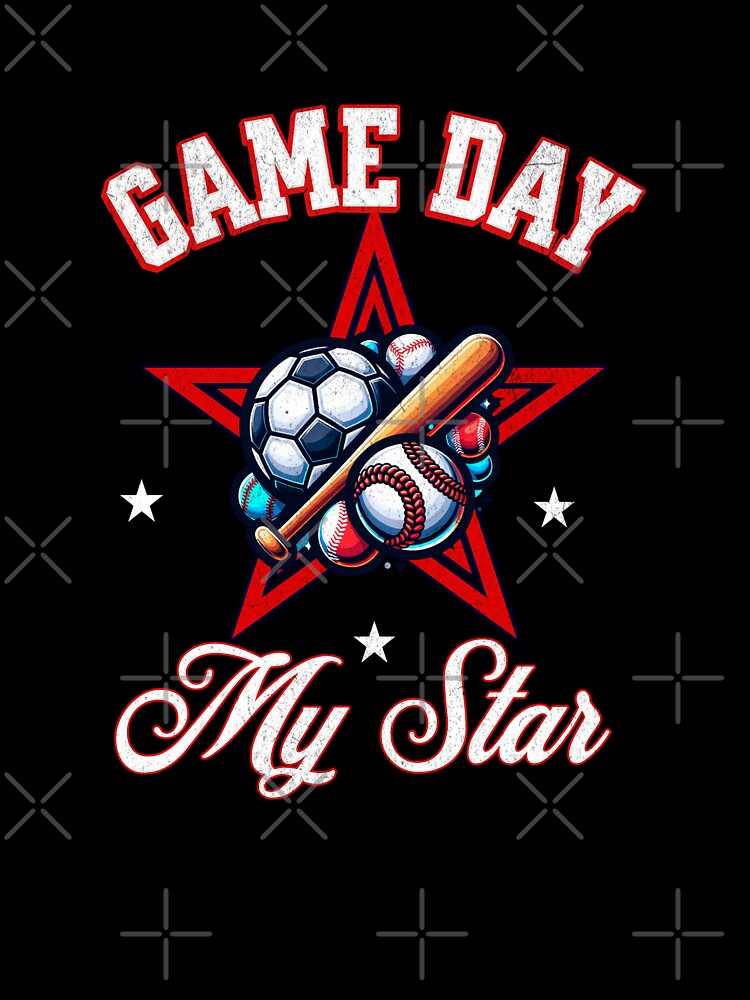 Game Day My Star for Baseball Soccer Moms Mothers Day by Diane Gotti