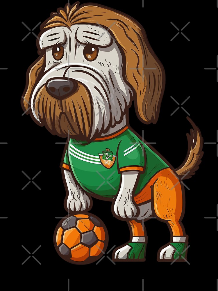 funny dog football by M16ka7a