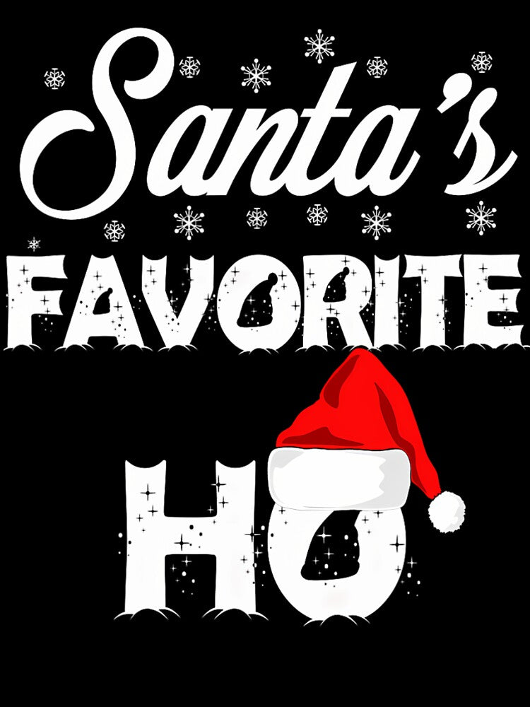 Santa's Favorite Ho Funny Christmas 	 Short Sleeve by onutachaikal
