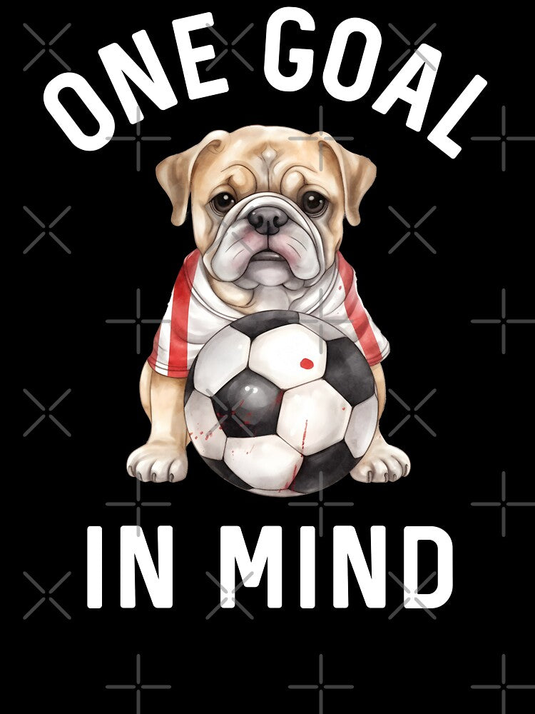 Soccer Dog Bulldog America 250 Soccer Mom English Football Puppy Lover by DogLover332