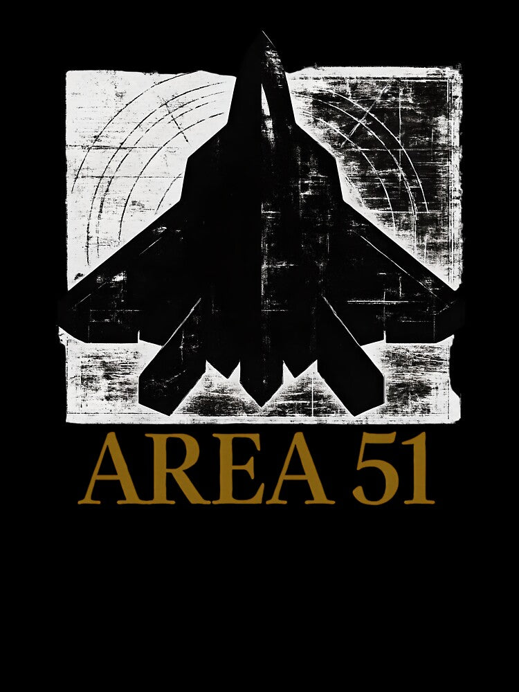 AREA 51 – Stealth Streetwear Graphic by Truth Designs