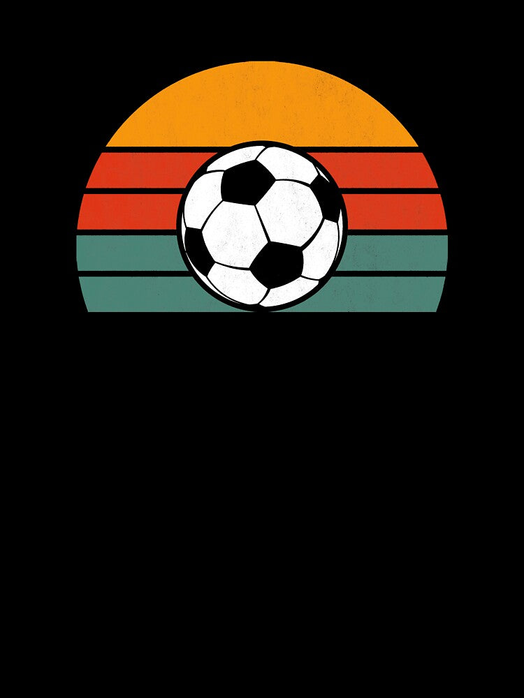 Soccer Sunset - Vintage Retro Design by GabrieSketcham